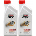 Castrol GTX 15W-40 A3/B3 Motoröl 2x 1l = 2 Liter